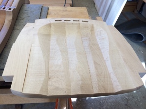 photsculpted seat pre-grinding